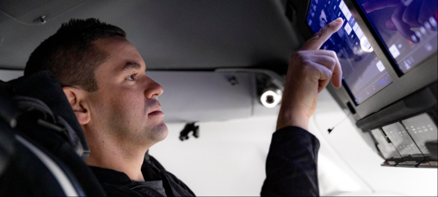 Jared Isaacman at SpaceX in Hawthorne, California. Photo: SpaceX.