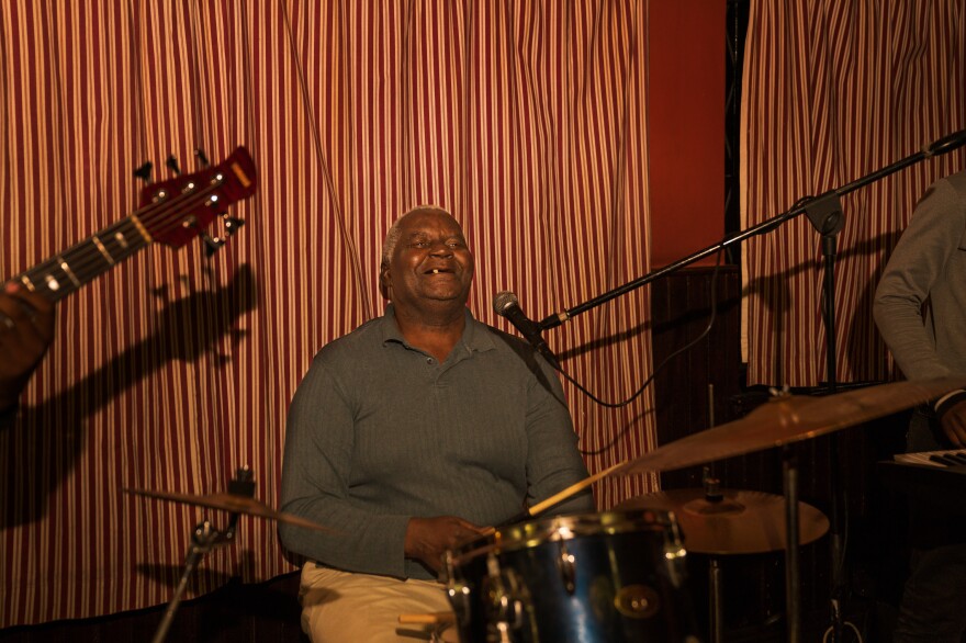 Ebba Chitambo, the 66-year-old co-founder of Wells Fargo, now plays in Friends Band.