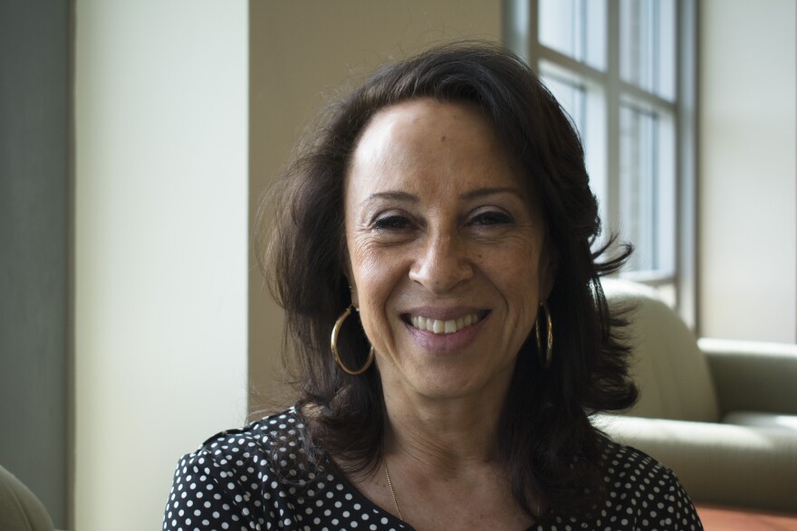 Periodista Maria Hinojosa del programa Latino USA de NPR. 