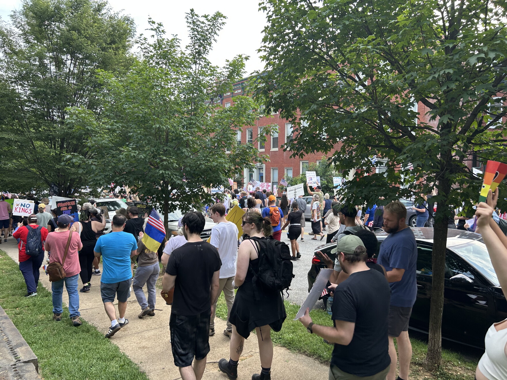 In photos: Demonstrators rally in Baltimore as part of nationwide ...