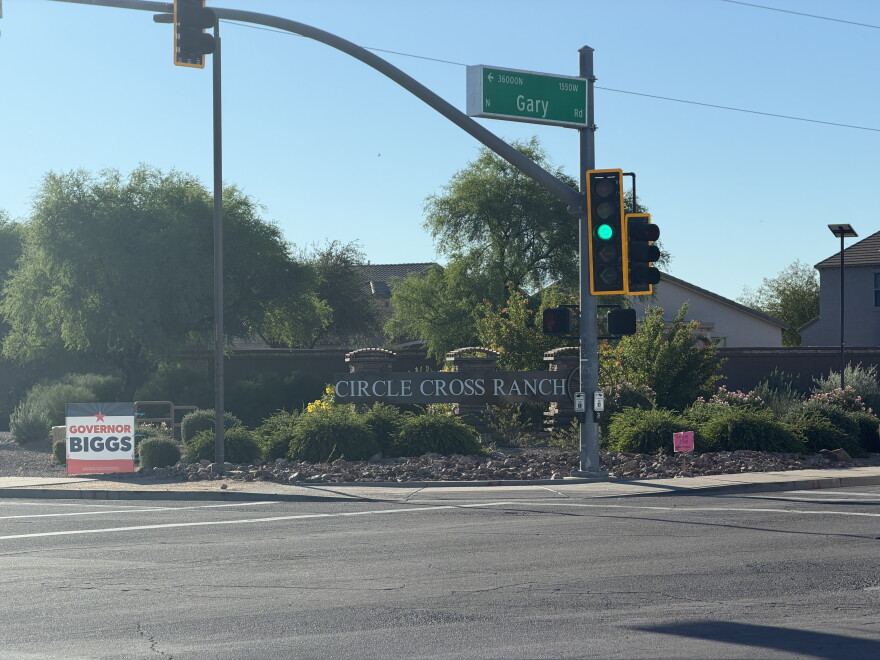 Circle Cross Ranch neighborhood at the corner of Gary Road and Empire Boulevard in San Tan Valley
