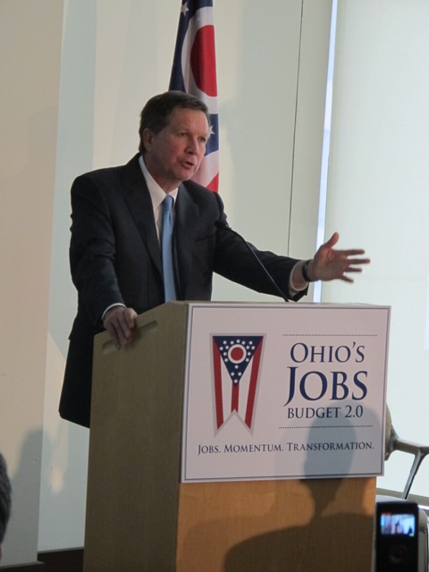 Kasich explains budget