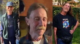 Three images of Patrick J. Trier, a 71-year-old man who was last seen in Salina, Utah, Aug. 16.