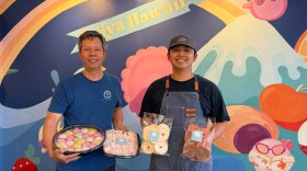 Devin, left, and Tyler Wong, right, of Fujiya Hawai'i.