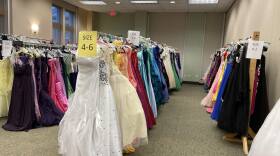CHIP IN Batavia prom dresses sorted by size.