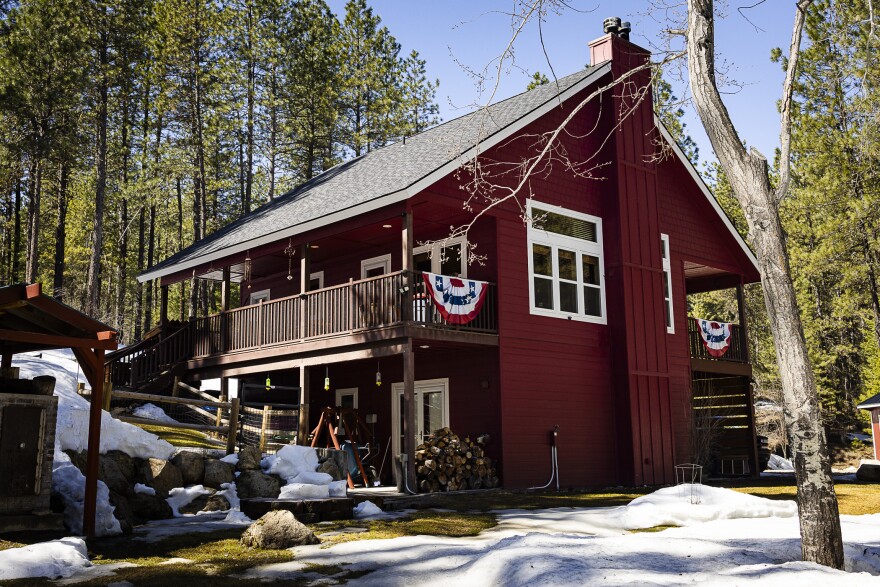 Kip McBean’s home in the Garden Valley.