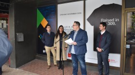 Brent Baker, Audrey Kamm, Jake Hamann, and JD Dalfonso