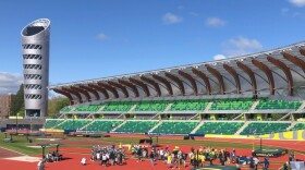 Hayward Field, earlier this year.