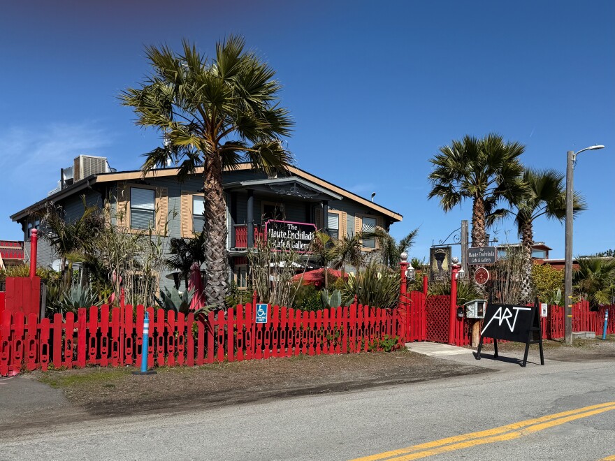 The Haute Enchilada is a restaurant, art gallery and event space in Moss Landing, California.
