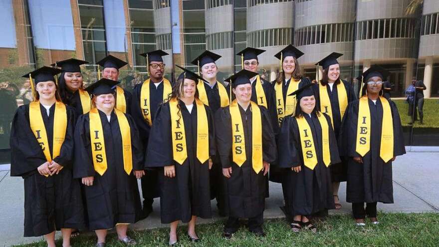 Practicing for graduation on Friday, May 3. Photo: UCF 