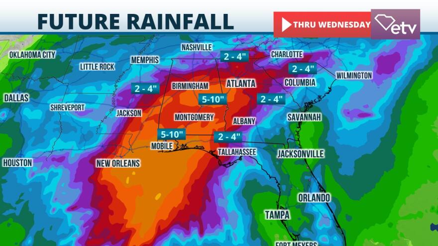 Rainfall Amounts