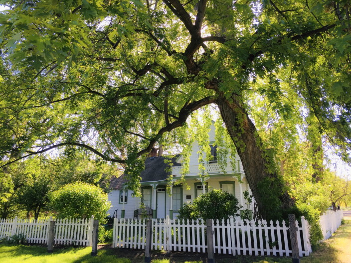 The main house of the Schick-Ostolasa Farmstead.