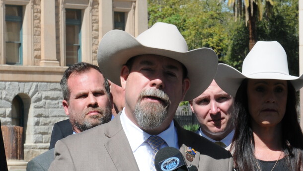 Sen. David Gowan in 2024.