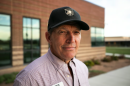 Dwayne Romero, Democratic candidate for Colorado's 1st Congressional District, stands outside of the Clifton Community Campus in Clifton, Colo., after a town hall forum. Aug. 20, 2026.