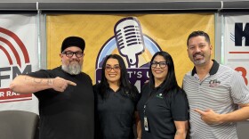 Berenice Ortiz, left, and Angel Herrera of Transitional Living Center Recovery in Yuma.