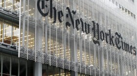 The New York Times building in New York. (Richard Drew/AP)
