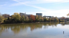 A photo of the Wabash River that runs between Lafayette and West Lafayette. The Indiana Department of Environmental Management advises the public to avoid the waters around Flint Creek in Tippecanoe County, after many dead fish were found.