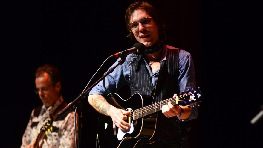 Justin Townes Earle performs on Mountain Stage.