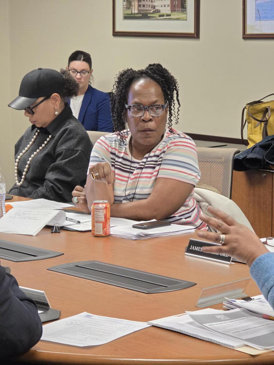 Board of Commissioners tenant representative Robin Edwards