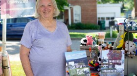 Linda Edwards runs Cuddles and Critters Crafts and writes about the history of small, local towns off the beaten path. She's one of the vendors at Rocktown History's Heirloom Market series this summer.