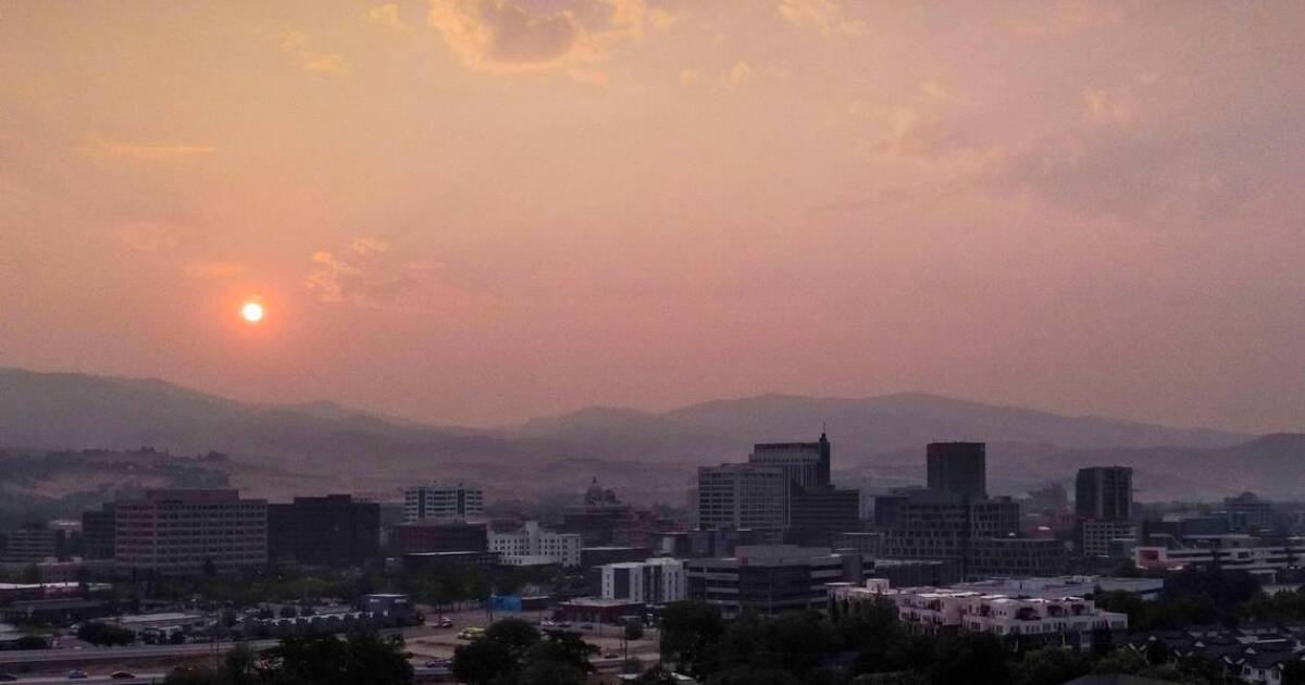 Air quality advisory in effect as smoke from Oregon fires funnels into Western Idaho