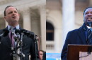 Republican Attorney General Alan Wilson and S.C. Rep. Jermaine Johnson, D-Richland, will square off in what is expected to be their only debate on Oct. 6 before the Nov. 3 general election. (AP Jose Luis Magana and Meg Kinnard)