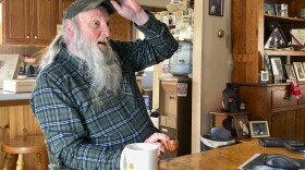 Ray Kemble talks about his water issues in his home in Dimock, Pa., Feb. 14, 2022. Kemble recently met with officials in the Pennsylvania attorney general's office regarding the criminal case against a gas driller charged with polluting Dimock's groundwater with methane. Faulty gas wells drilled by Cabot Oil & Gas were blamed for leaking methane into the groundwater in Dimock, in one of the best-known pollution cases ever to emerge from the U.S. drilling and fracking boom.