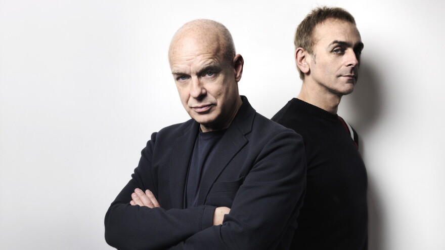 Brian Eno and Karl Hyde's collaboration "The Satellites" is featured on this week's <em>Metropolis</em> mix.