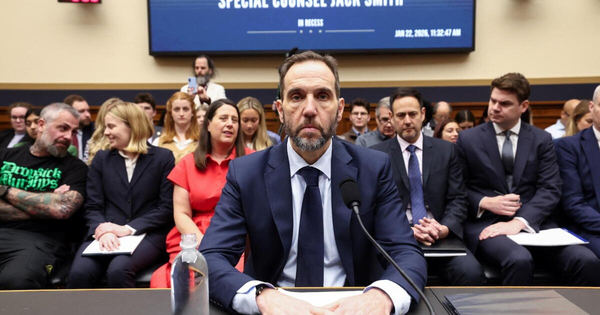 Jack Smith defends criminal investigations into Trump