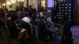 US trade representative Jamieson Greer addresses media at G20 meeting September 2, 2026.