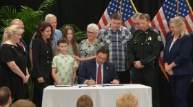 The governor signs two mental-health related laws into effect.
