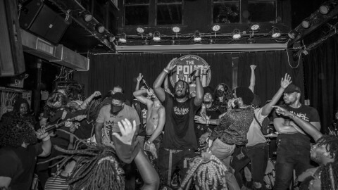 Raleigh rapper Jooselord performing at The Pour House