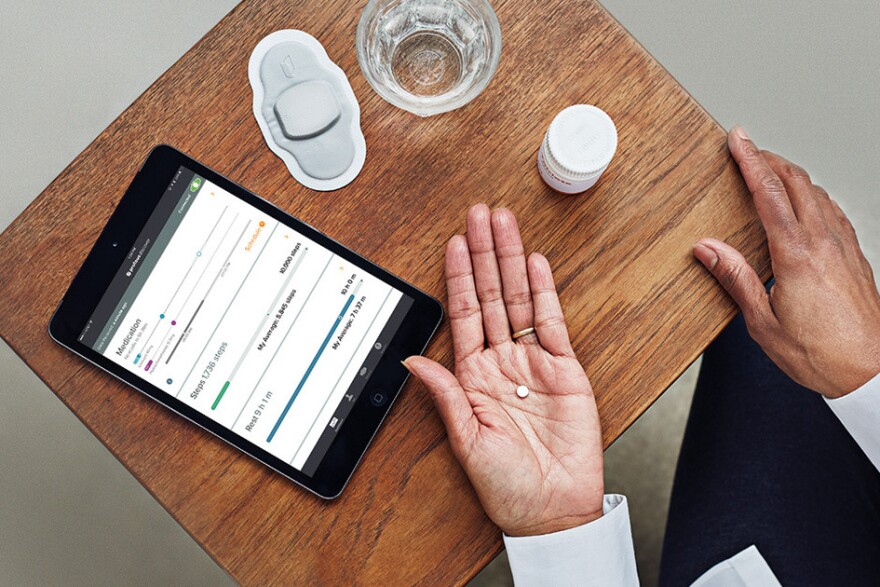 The FDA has approved the first drug with "a digital ingestion tracking system." Abilify MyCite is an antipsychotic with an ingestible sensor that transmits data to a patch, which then sends the information to a smartphone app.