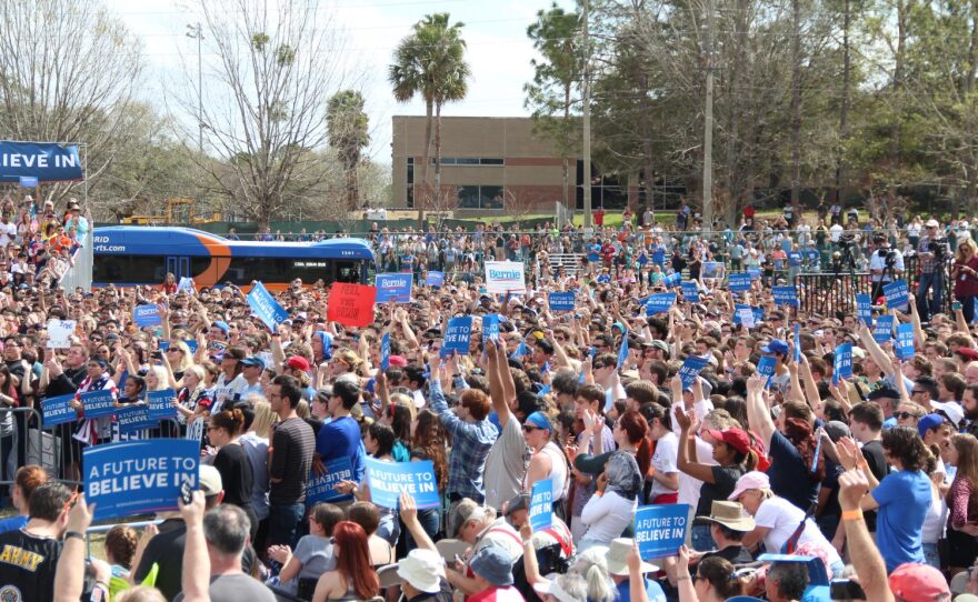 Bernie Sanders's presidential campaign rally