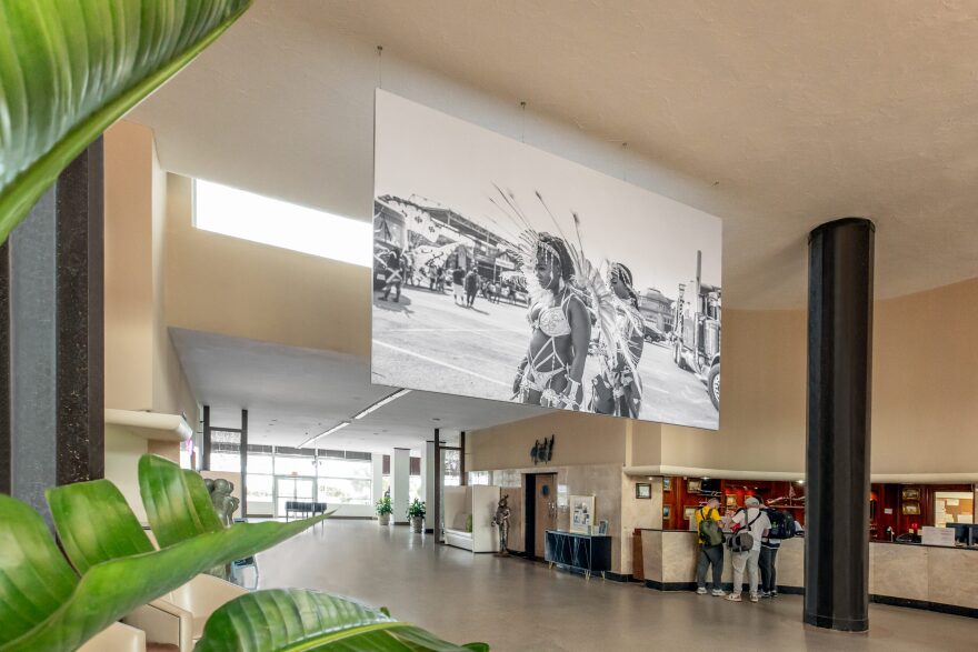 James Sprang’s “Take Me Home” is part of the sixth edition of “No Vacancy,” an art exhibition across 12 hotels throughout Miami Beach.