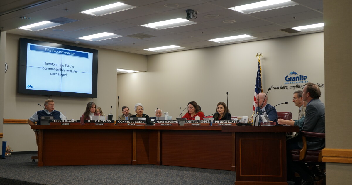 Granite School Board votes to close 3 elementary schools | KUER