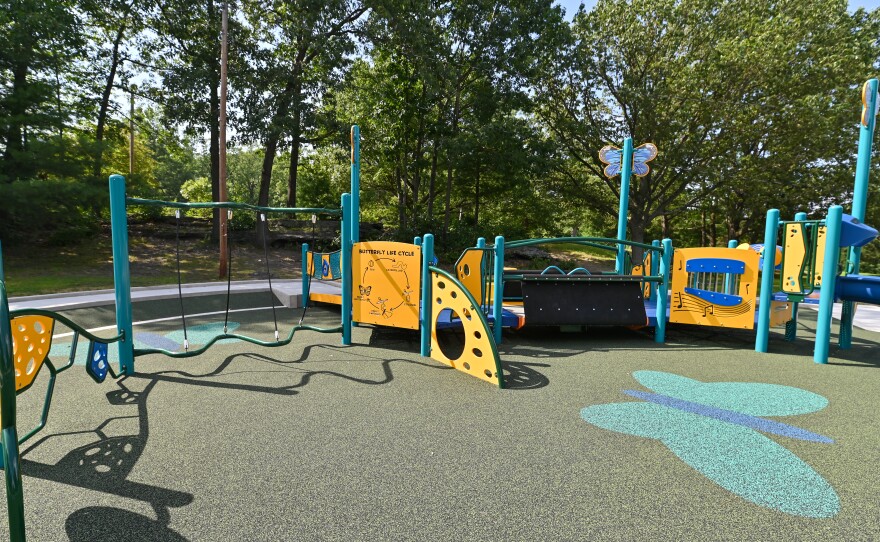 A second phase for older children will be added to the Butterfly Playground at Nay Aug Park.