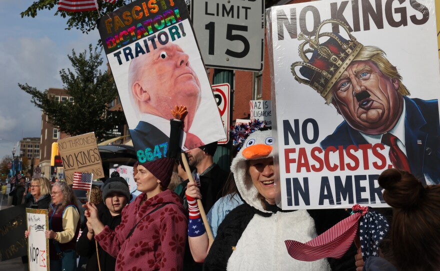Scenes from the Sioux Falls No Kings Rally, October 18, 2025