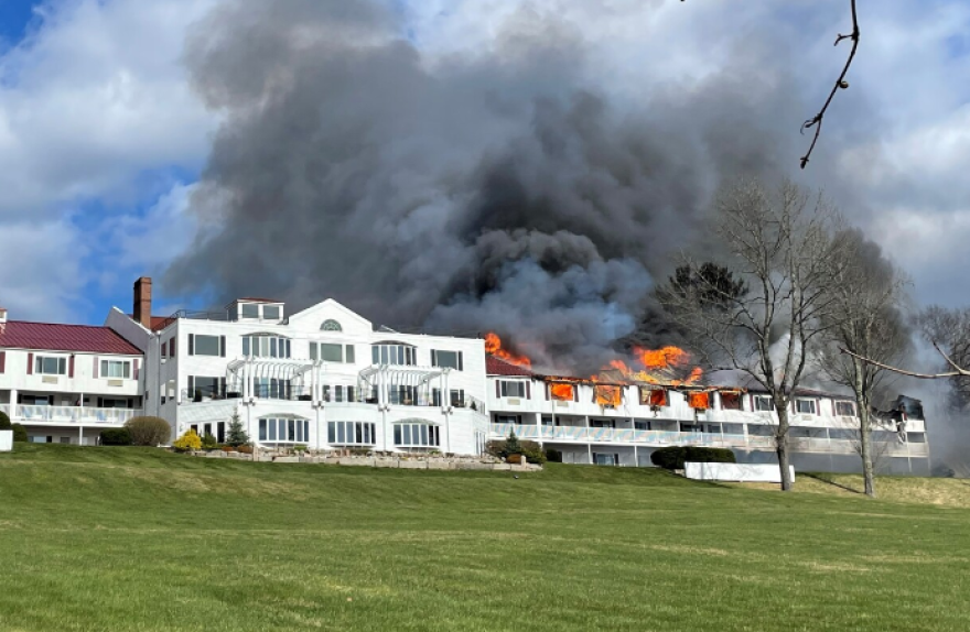 The fire occurred April 30 at the Red Jacket Mountain View Resort in North Conway, N.H.