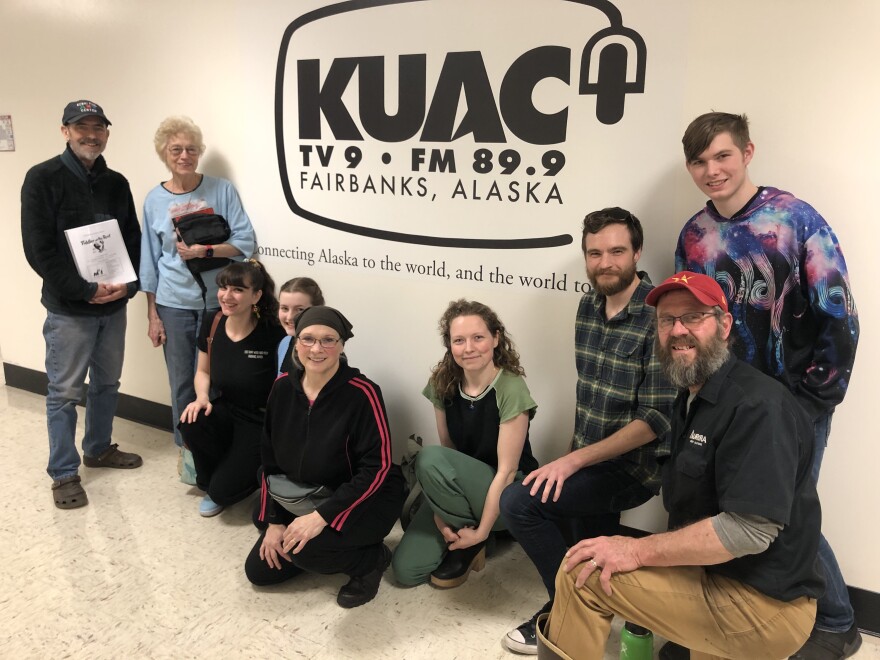 "Fiddler on the Roof" Music Director George Rydlinski and Stage Director Theresa Reed with cast members Kori Glenn as Hodel, Olivia Cole as Chava, Lorri Heneveld as Golde, Charlotte Gray as Tzeitel, John Lee as Motel, Vix Greenwood as Perchick and Sylvain Demers as Tevye