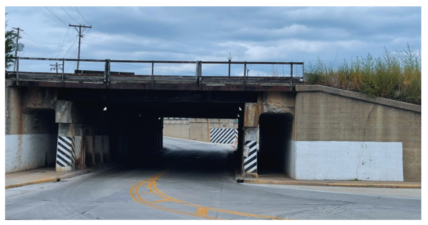 The city of Galesburg is seeking federal funds to improve the South Street underpass.