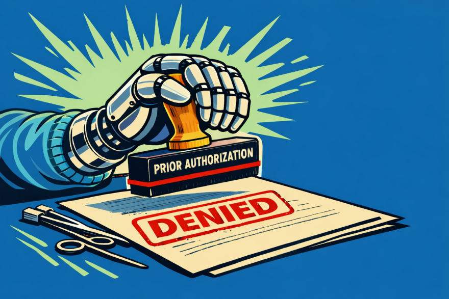 The state is part of a federal pilot program using AI to flag potentially unnecessary care before a human doctor makes the final decision.