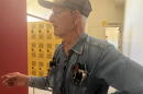 For 19 years, Vernon Nichols has reset all of the locker combinations for Winslow Junior High School before the start of a new school year. (Sativa Peterson/KJZZ)