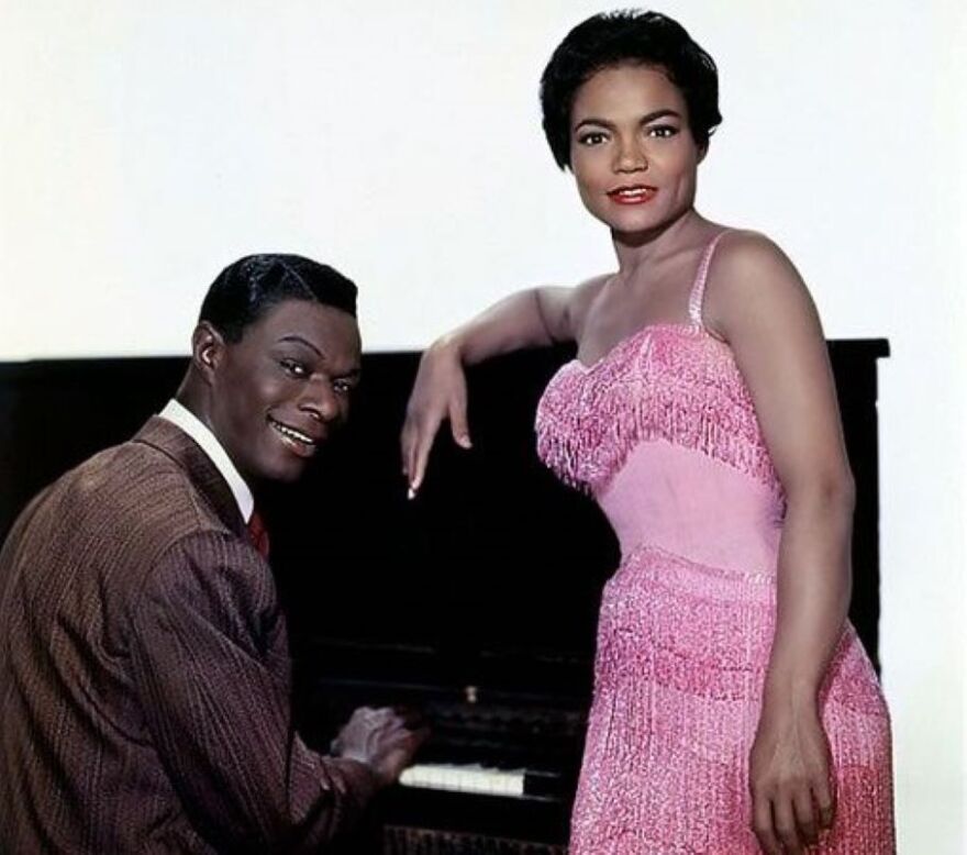 Nat King Cole and Eartha Kitt