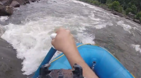 A GoPro view from Ray Bassett on a raft on the Upper Ocoee.