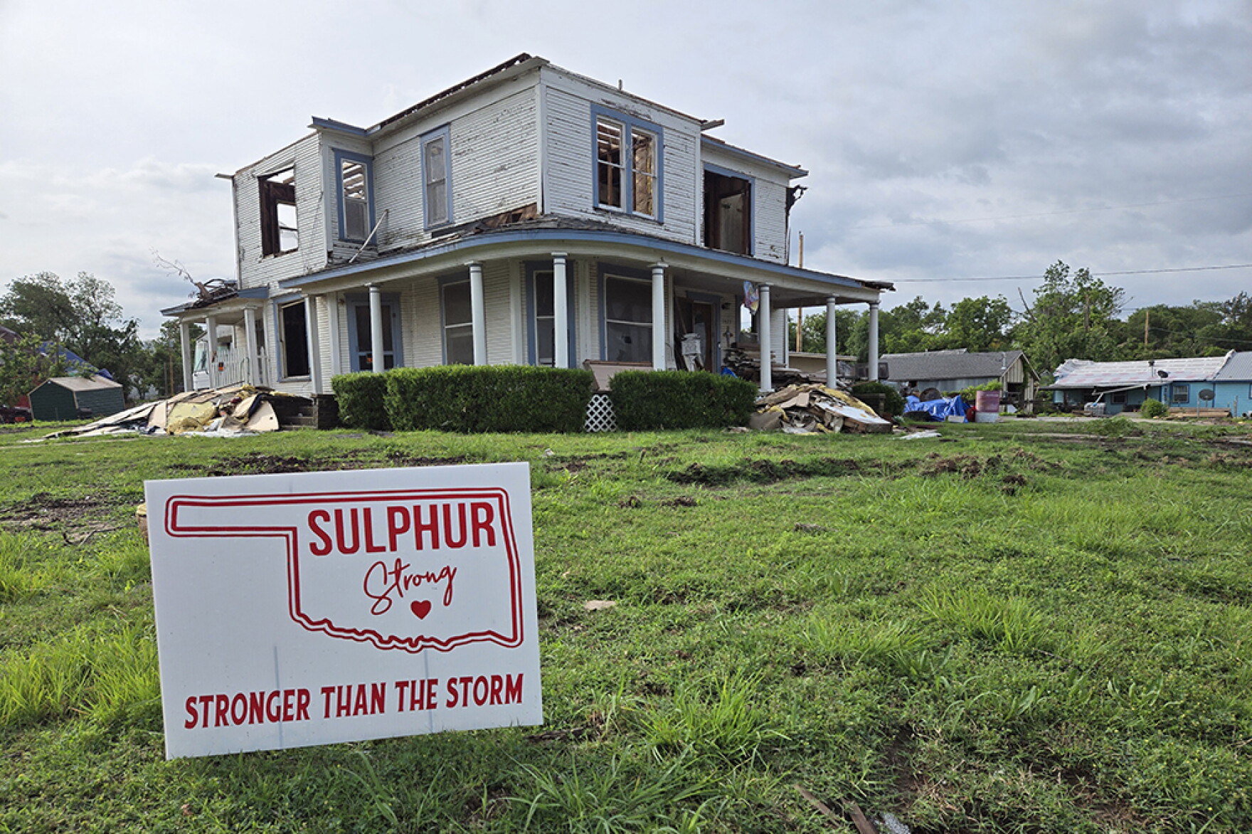 Sulphur begins to rebuild, one month after severe tornado leveled ...