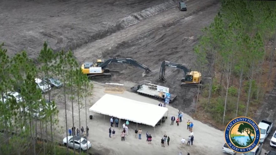 Clay County officials broke ground on a new Regional Sports Complex near Florida 16 and 21