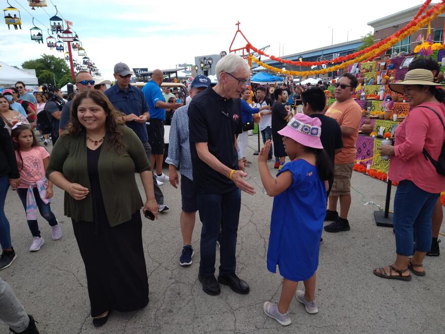 Gov. Tony Evers at Mexican Fiesta