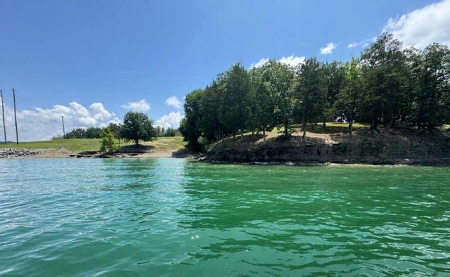 Trooper Island is on Dale Hollow Lake on the Kentucky-Tennessee border in Clinton County