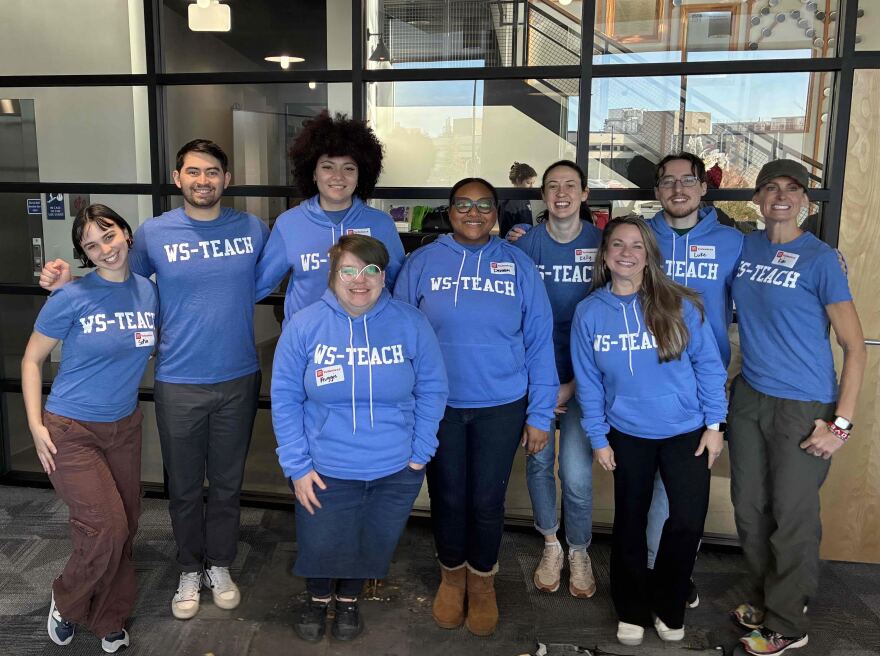 Residents in the latest Winston-Salem TEACH cohort pose for a photo